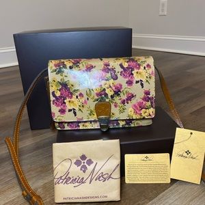 Patricia Nash Antique Rose collection handbag